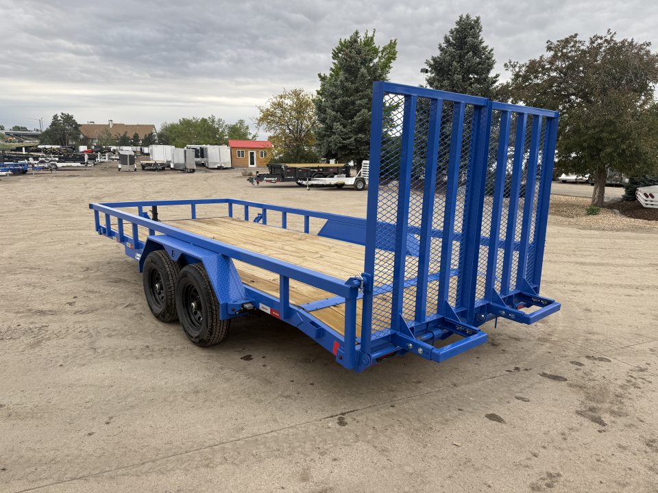 New 2025 Liberty Industries LU10K 7X16+2C5 Utility Trailer