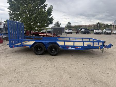 New 2025 Liberty Industries LU10K 7X16+2C5 Utility Trailer