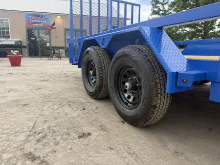 New 2025 Liberty Industries LU10K 7X16+2C5 Utility Trailer