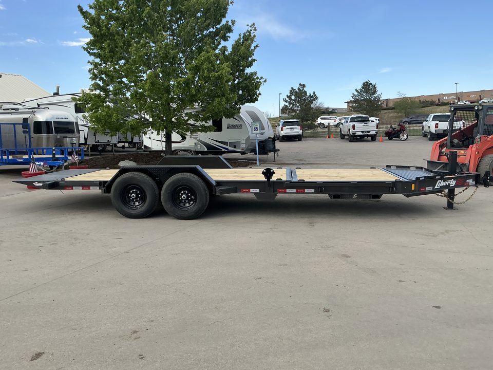 New 2026 Liberty Industries 7X22 14k Flatbed Trailer