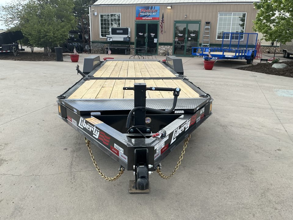New 2026 Liberty Industries 7X22 14k Flatbed Trailer