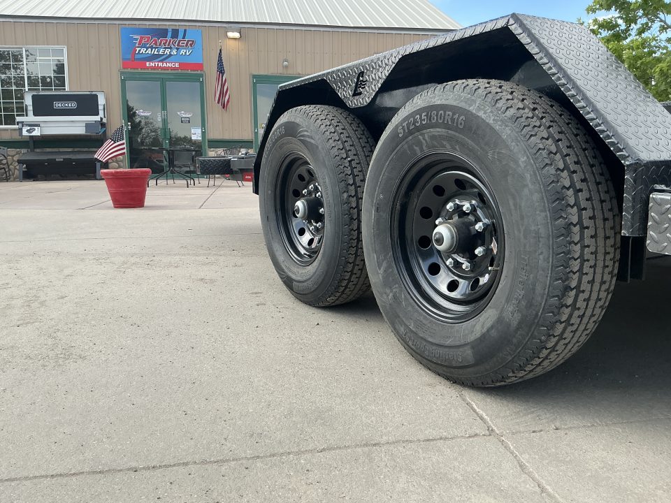 New 2026 Liberty Industries 7X22 14k Flatbed Trailer