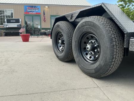 New 2026 Liberty Industries 7X22 14k Flatbed Trailer
