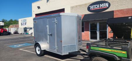 Used 2019 5 x 8 Car-Mate Sportster V-Nose Cargo 3k