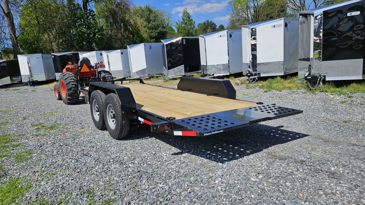 New 2026 Pequea Trailers T100 Equipment Trailer