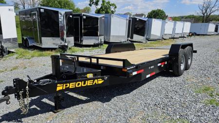 New 2026 Pequea Trailers T100 Equipment Trailer