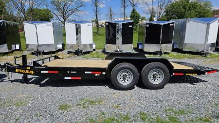 New 2026 Pequea Trailers T100 Equipment Trailer