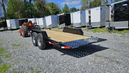 New 2026 Pequea Trailers T100 Equipment Trailer