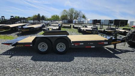 New 2026 Pequea Trailers T100 Equipment Trailer