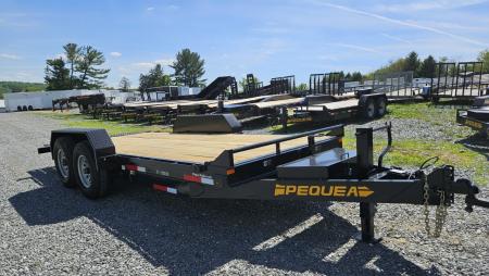 New 2026 Pequea Trailers T100 Equipment Trailer