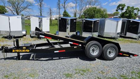 New 2026 Pequea Trailers T100 Equipment Trailer