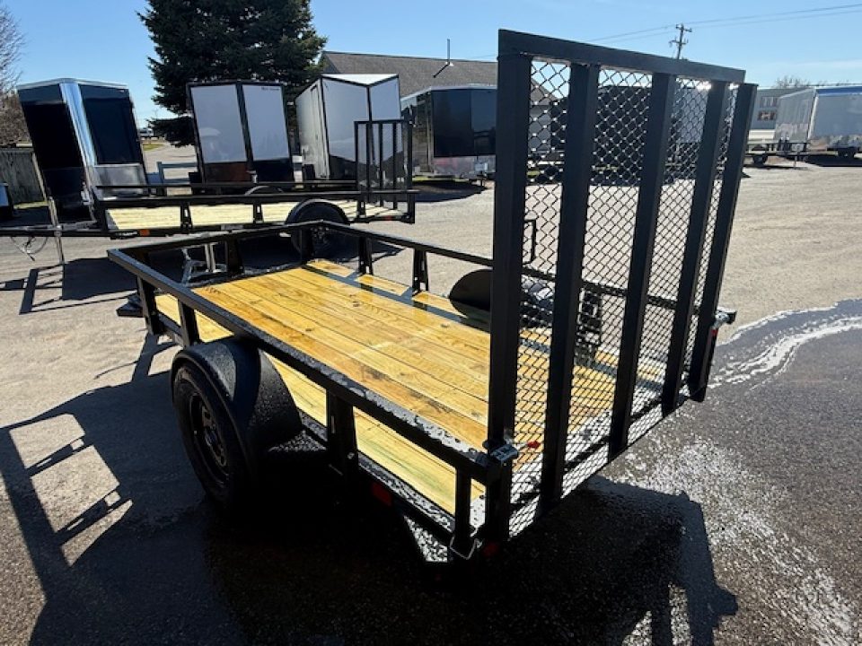 New 2026 HTC 5X10 Utility Trailer