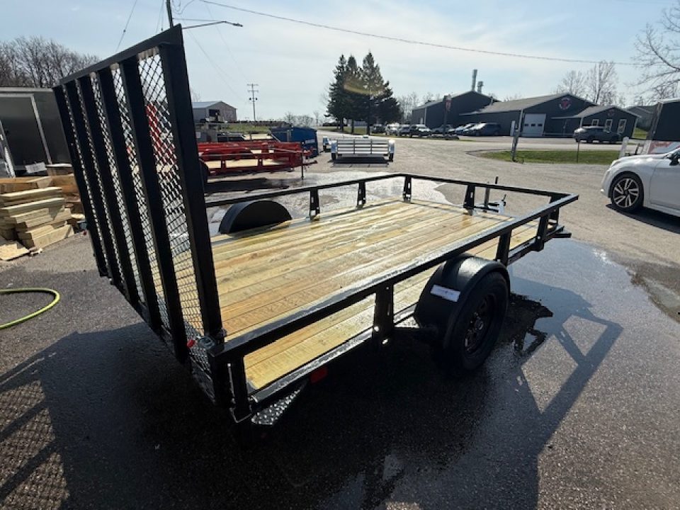 New 2026 HTC 6X12 Utility Trailer