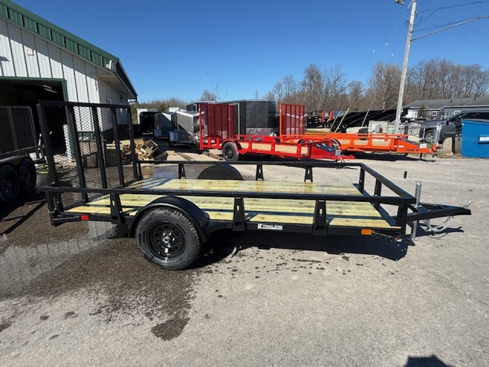 New 2026 HTC 7X12 Utility Trailer
