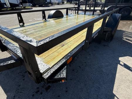 New 2026 HTC 7X12 Utility Trailer
