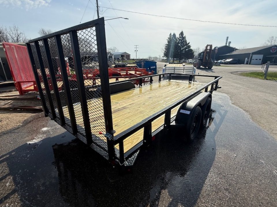 New 2026 HTC 7X16 Utility Trailer
