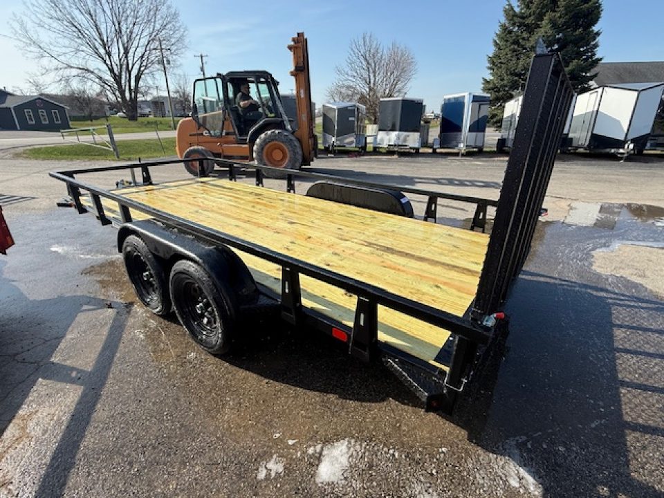 New 2026 HTC 7X16 Utility Trailer