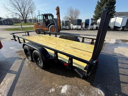 New 2026 HTC 7X16 Utility Trailer