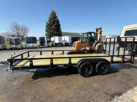 New 2026 HTC 7X18 Utility Trailer