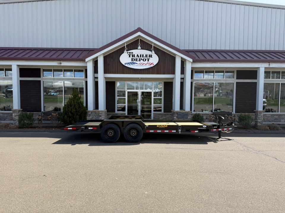 New CAM Superline 7' x 20' Split Tilt Trailer 17.6K