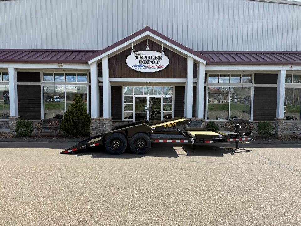 New CAM Superline 7' x 20' Split Tilt Trailer 17.6K