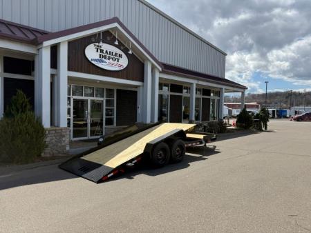 New CAM Superline 7' x 20' Split Tilt Trailer 17.6K