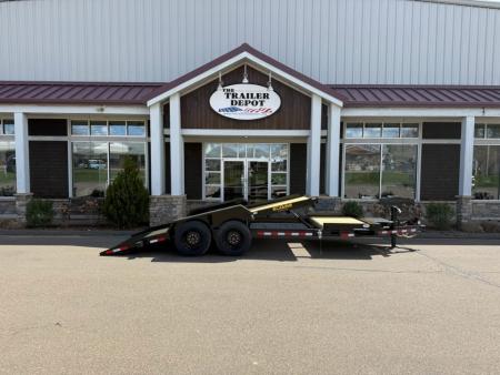 New CAM Superline 7' x 20' Split Tilt Trailer 17.6K