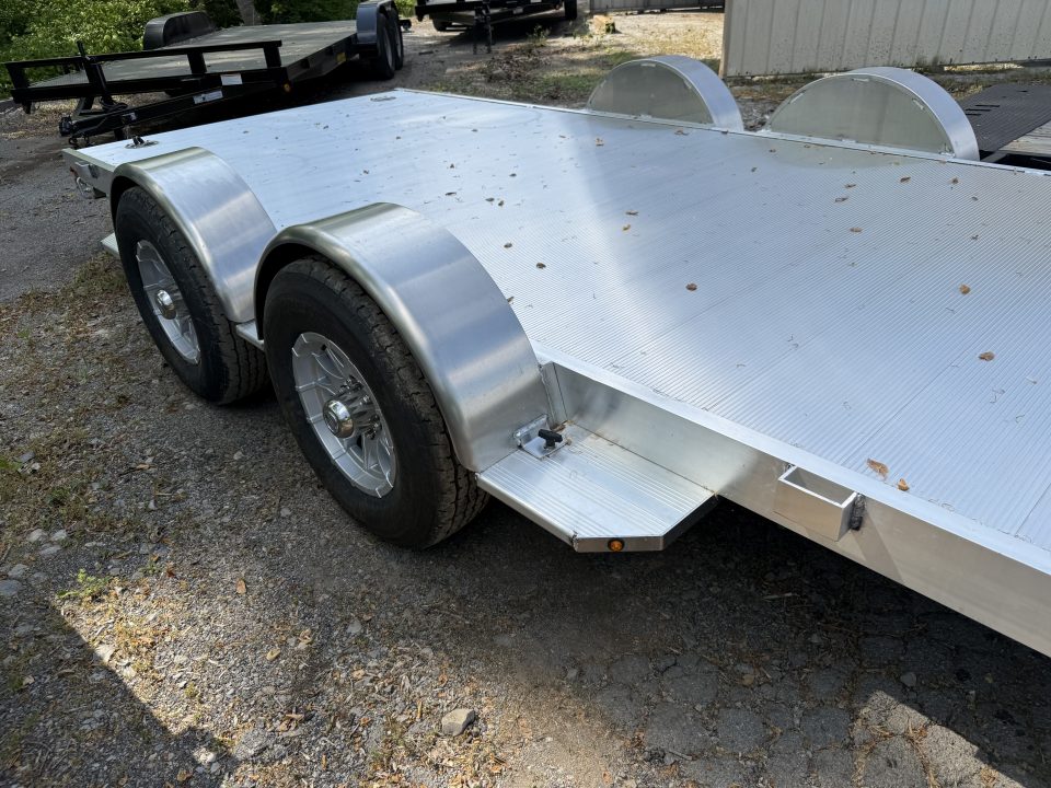New 2026 Aluma 8220H-TA-EL-R-RTD Car Hauler
