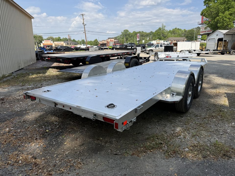 New 2026 Aluma 8220H-TA-EL-R-RTD Car Hauler