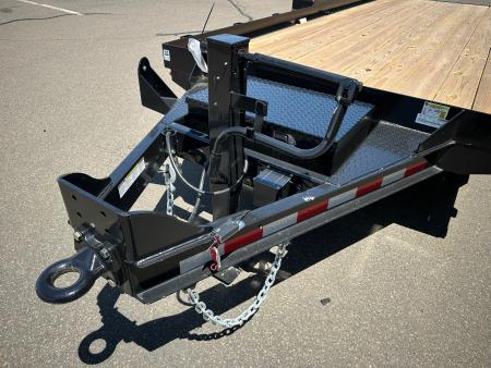 New CAM Superline 7' x 18' Angle Equipment Trailer 15.4K