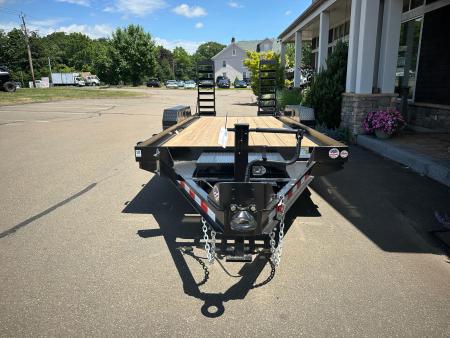 New CAM Superline 7' x 18' Angle Equipment Trailer 15.4K