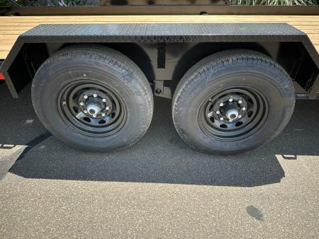 New CAM Superline 7' x 20' Angle Equipment Trailer 15.4K