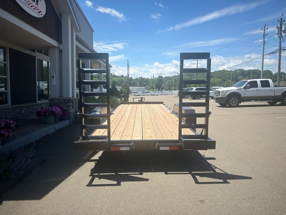 New CAM SUPERLINE 7' X 20' CHANNEL FRAME EQUIPMENT TRAILER 15.4K