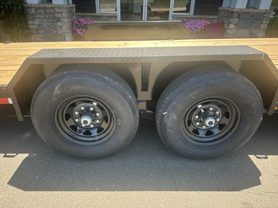 New CAM SUPERLINE 7' X 20' CHANNEL FRAME EQUIPMENT TRAILER 15.4K