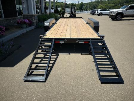 New CAM SUPERLINE 7' X 20' CHANNEL FRAME EQUIPMENT TRAILER 15.4K
