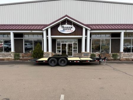 New CAM Superline 7' x 20' Extra Wide Split Tilt Trailer 15.4K