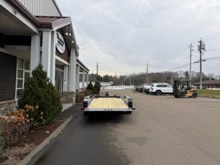 New CAM Superline 7' x 20' Extra Wide Split Tilt Trailer 15.4K