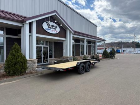 New CAM Superline 7' x 20' Extra Wide Split Tilt Trailer 17.6K