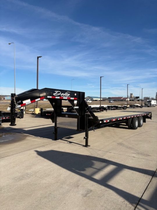 New 2026 Delta Trailers FB30-GN Flatbed Trailer