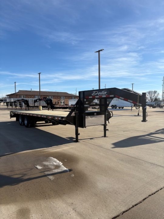 New 2026 Delta Trailers FB30-GN Flatbed Trailer