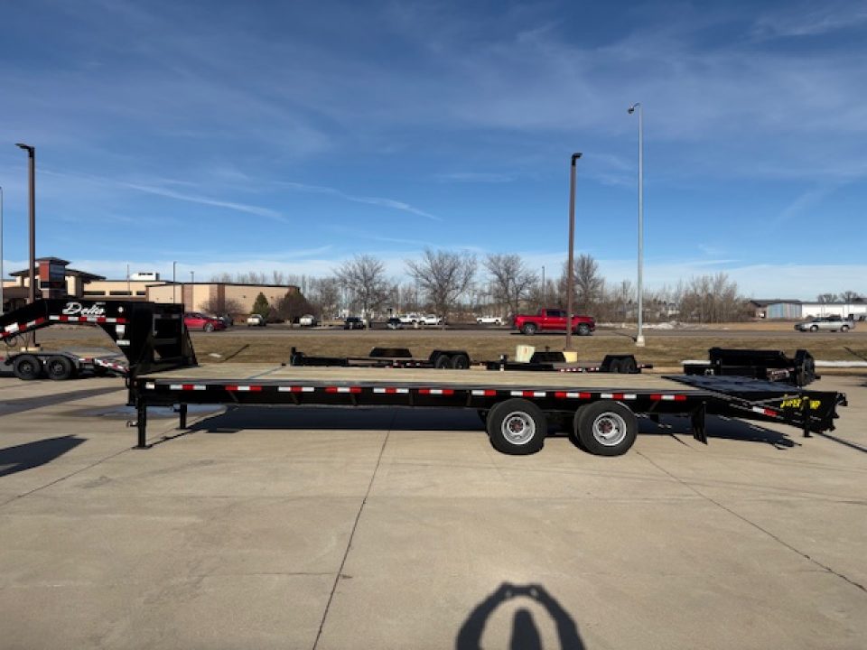 New 2026 Delta Trailers FB30-GN Flatbed Trailer