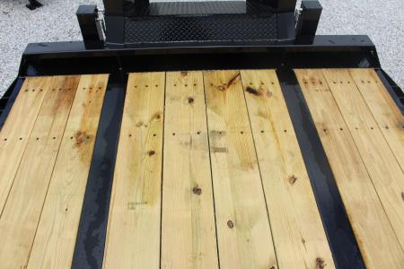 New 2026 Moritz FDGH Hydraulic Tail 30' GOOSENECK Deckover Flatbed Trailer- 25900# GVW