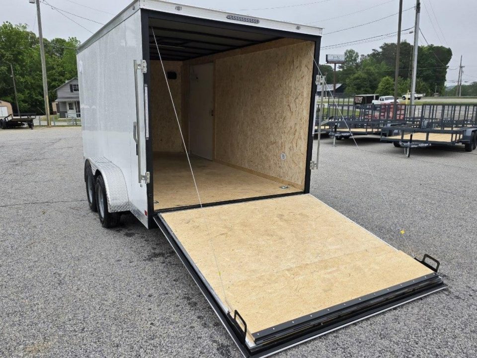 New 2026 COVERED WAGON 7X14 TANDEM AXLE ENCLOSED TRAILER