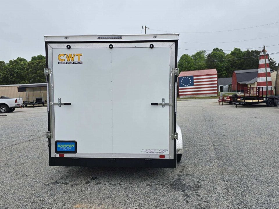 New 2026 COVERED WAGON 7X14 TANDEM AXLE ENCLOSED TRAILER