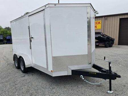New 2026 COVERED WAGON 7X14 TANDEM AXLE ENCLOSED TRAILER