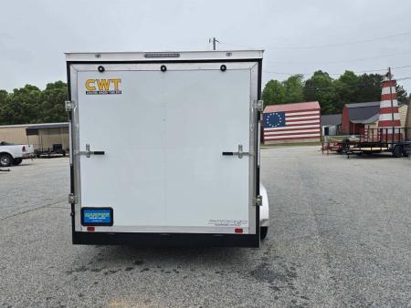 New 2026 COVERED WAGON 7X14 TANDEM AXLE ENCLOSED TRAILER