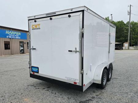 New 2026 COVERED WAGON 7X14 TANDEM AXLE ENCLOSED TRAILER