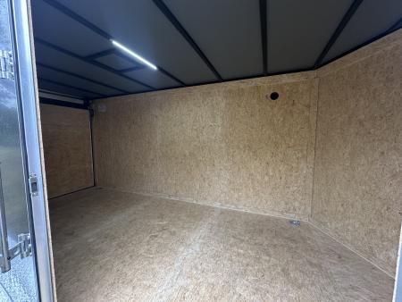 New 2026 COVERED WAGON 7X14 TANDEM AXLE ENCLOSED TRAILER WITH POLYCORE SIDING