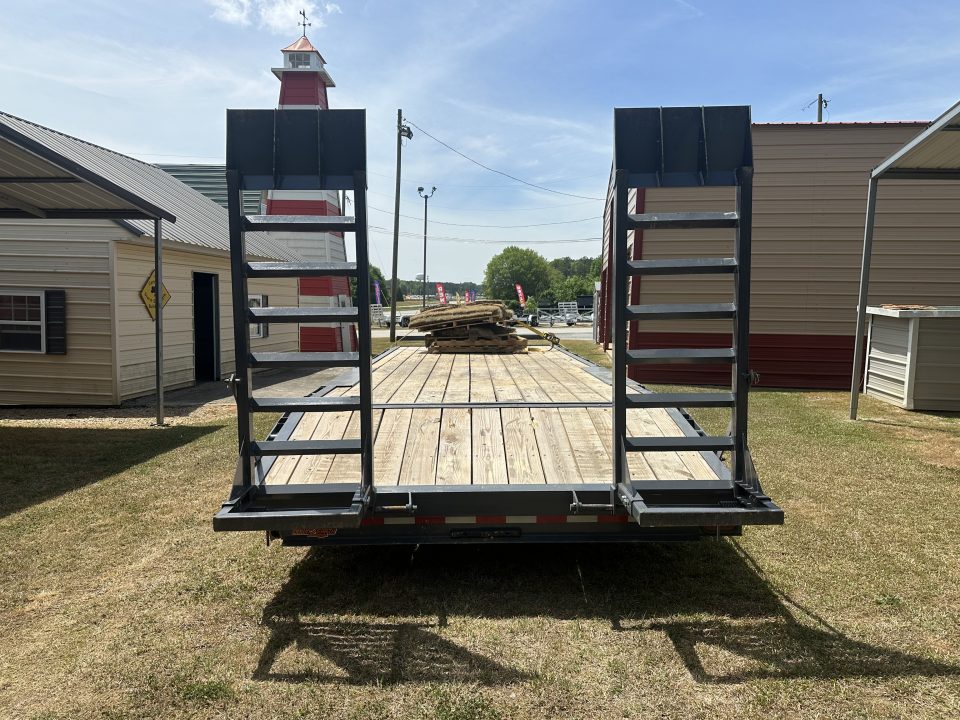 Used USED 2026 TRIPLE CROWN 24' 14K DECKOVER EQUIPMENT HAULER ($650 DOWN ON RTO)
