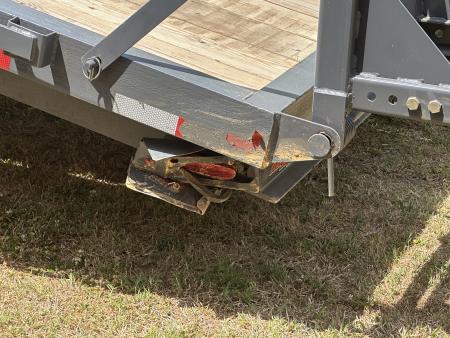 Used USED 2026 TRIPLE CROWN 24' 14K DECKOVER EQUIPMENT HAULER ($650 DOWN ON RTO)